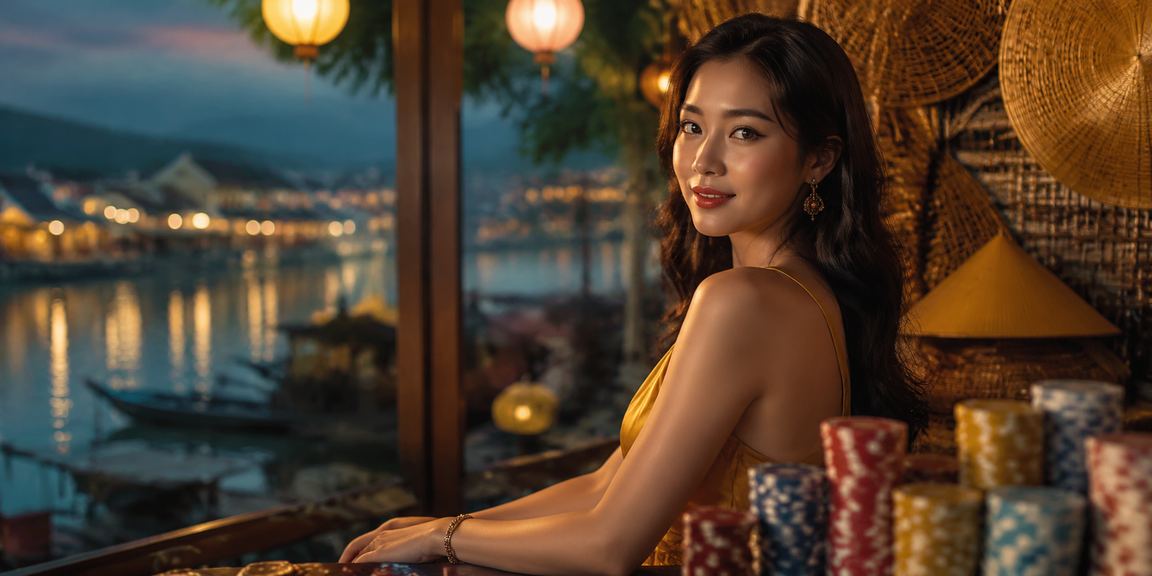 Trải nghiệm game slot hấp dẫn tại Hội An với non la truyền thống